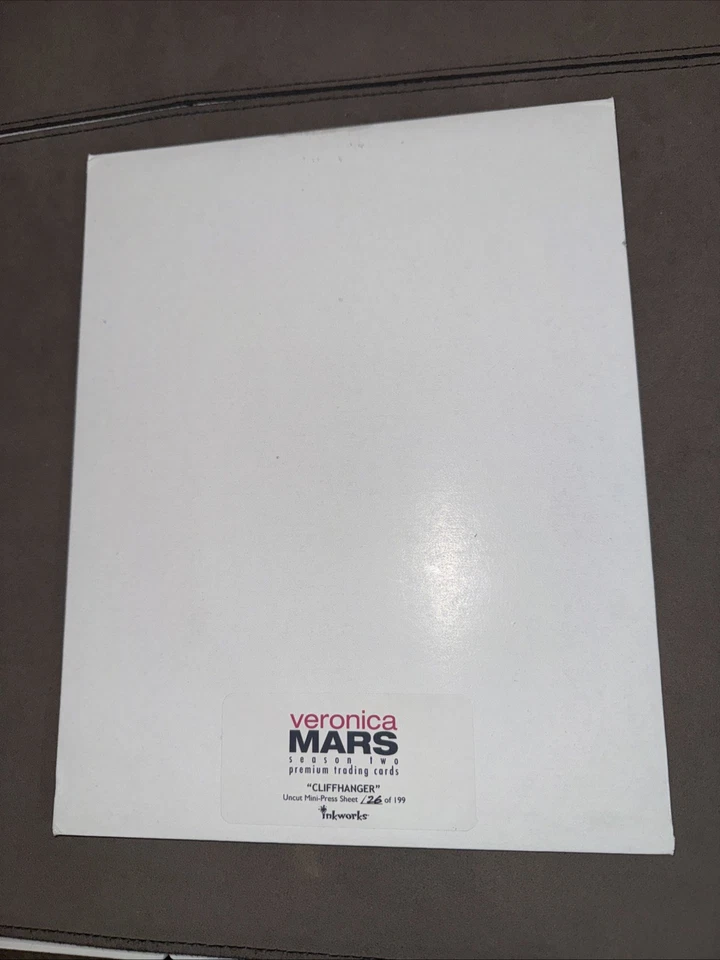 "Мини-прессовый лист Veronica Mars сезон 2 ""Cliffhanger"" Uncut Ltd / 199" - Изображение 1 из 4