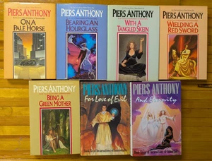 Piers Anthony Lot 7 Incarnations of Immortality Books 1-7 Nice - Foto 1 di 2