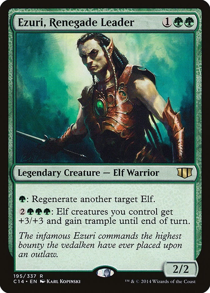 MTG Ezuri, Renegade Leader  - Commander 2014 #195 - Image 1 of 1