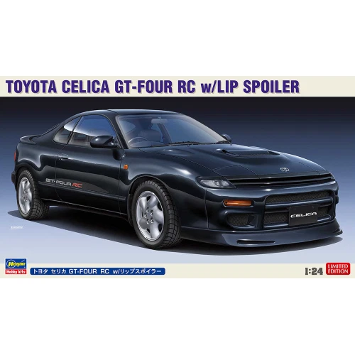 TOYOTA CELICA GT-FOUR RC W/LIP SPOILER KIT 1:24 Hasegawa Kit Auto Modellino Nuov - Immagine 1 di 1