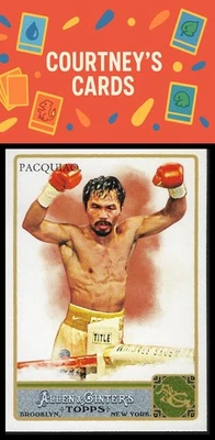 2011 Topps Allen & Ginter #262 Manny Pacquiao - Image 1 of 2