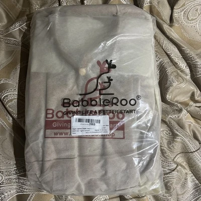 BabbleRoo Diaper Bag Backpack Multi Function Tote Pad Tan New Sealed - Image 1 of 2