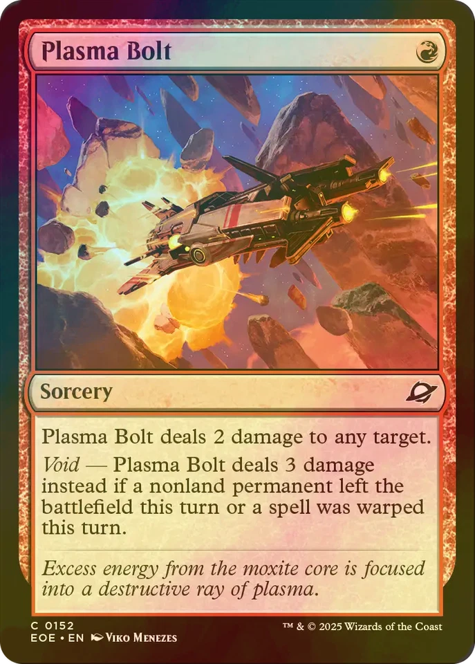 MTG FOIL Plasma Bolt English EOE - Image 1 of 1