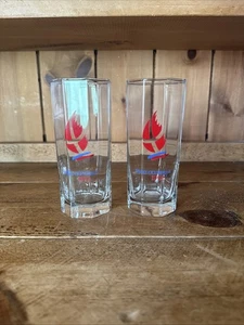 2x Luminarc 1992 Savoie Olympique Drink Glasses Tumbler Olympic Games - Picture 1 of 5
