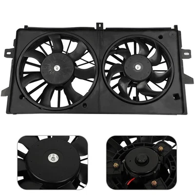 Radiator Condenser Cooling Fan Assembly Fit For 2005-2007 2008 Buick LaCrosse Foto 1 de 4