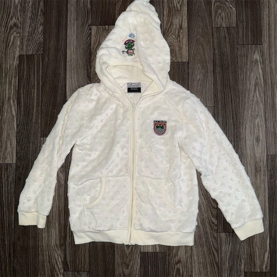 Sudadera con Capucha The Littlest Golfer Niñas Terciopelo Talla 5-6 Cremallera Completa Elk River Asheville NC Foto 1 de 4