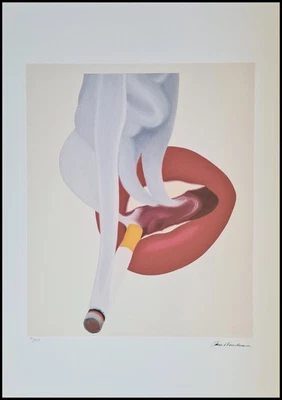 TOM WESSELMANN * Large Study for Smoker * 70 x 50 cm*lithograph*limited # 81/450 - Bild 1 von 4