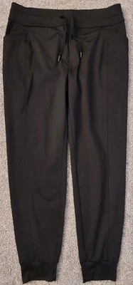 Joggers 32 Degrees Heat adultos medianos negros bolsillos atléticos con cordón para mujer Foto 1 de 4