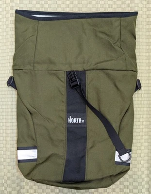 Alforja North Street Route Six 15,5 L verde hecha en EE. UU. Nueva sin etiquetas Foto 1 de 4