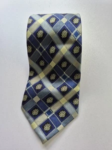 Harley Davidson Tie Blue Grey Men's Ralph Marlin 2011 Motorcycle  - Picture 1 of 11