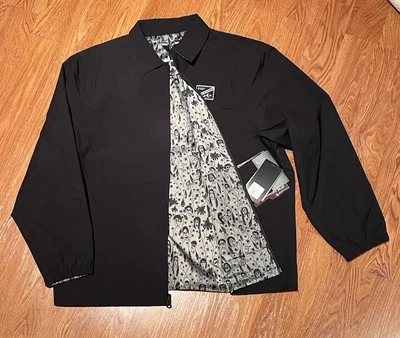 2025-2026 Sample Volcom Unisex Fakie Reversible Jacket. Black and Green Mens L - Image 1 of 4