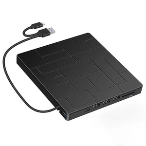Burner Multifunction Optical Drive 7 in 1 CD CD DVD Computer USB Mobile5794 - Afbeelding 1 van 10