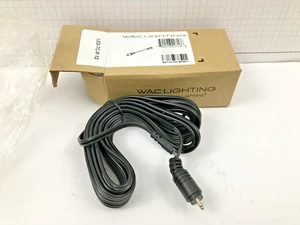 Wac Lighting LED-TC-P-12 InvisiLED BLACK Connector and Cable in 12ft - F Ship - Picture 1 of 5