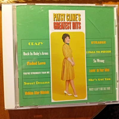 Patsy Cline's Greatest Hits CD NMtoM — 第 1/2 张图片