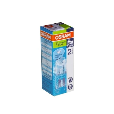 1 x Osram G9 Eco Halogen Stiftsockellampe 230V 20W = 25W Halogenlampe Halopin - Bild 1 von 2