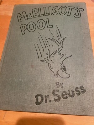 MCELLIGOT'S POOL Seuss, Dr. 1947 1st Edition First Print - HC - Fish Open Mouth Foto 1 de 4