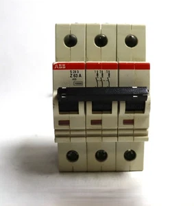 ABB S283-Z63A 3 Pole Breaker (A20151110031112) - Picture 1 of 4