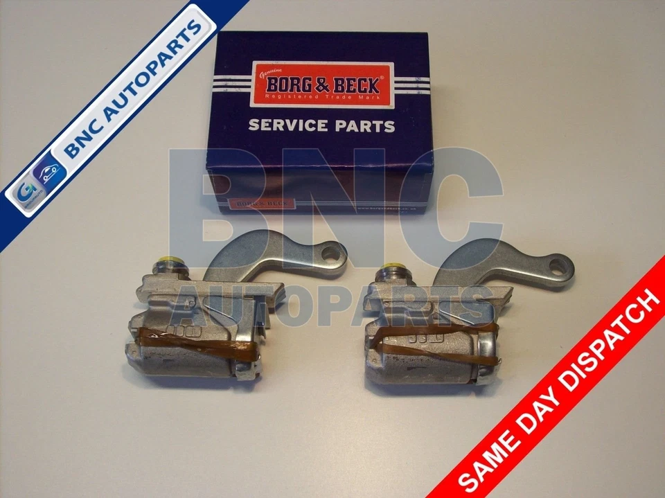 PAR DE CILINDROS DE RUEDA DE FRENO TRASERO para MORRIS MINOR - BORG & BECK Foto 1 de 2