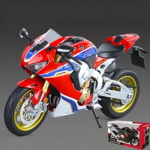 1:9 Honda CBR 1000RR Motorcycle Racing Alloy Diecast Model Motorcycle Light Coll - Picture 1 of 10