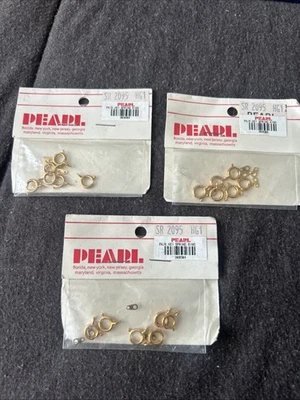 gold plated spring ring clasp Large 18pc - Image 1 of 3