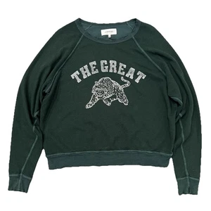 Sudadera The Tiger en Evergreen THE GREAT Talla 1 (Pequeña) - Imagen 1 de 5