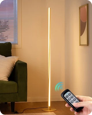 EDISHINE Helix LED Floor Lamp, 56" Tall Pole Lamps 2700K-6000K Dimmable,Modern - Image 1 of 4