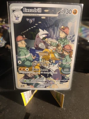 Pokemon SV05: Temporal Forces #174/162 Excadrill Holo Card CHD - Image 1 of 2