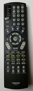 Control remoto de TV Toshiba CT-90121 FABRICANTE DE EQUIPOS ORIGINALES 43AX60A, 61HX70, 43HX71, 53HX71 PROBADO FUNCIONA - Imagen 1 de 3