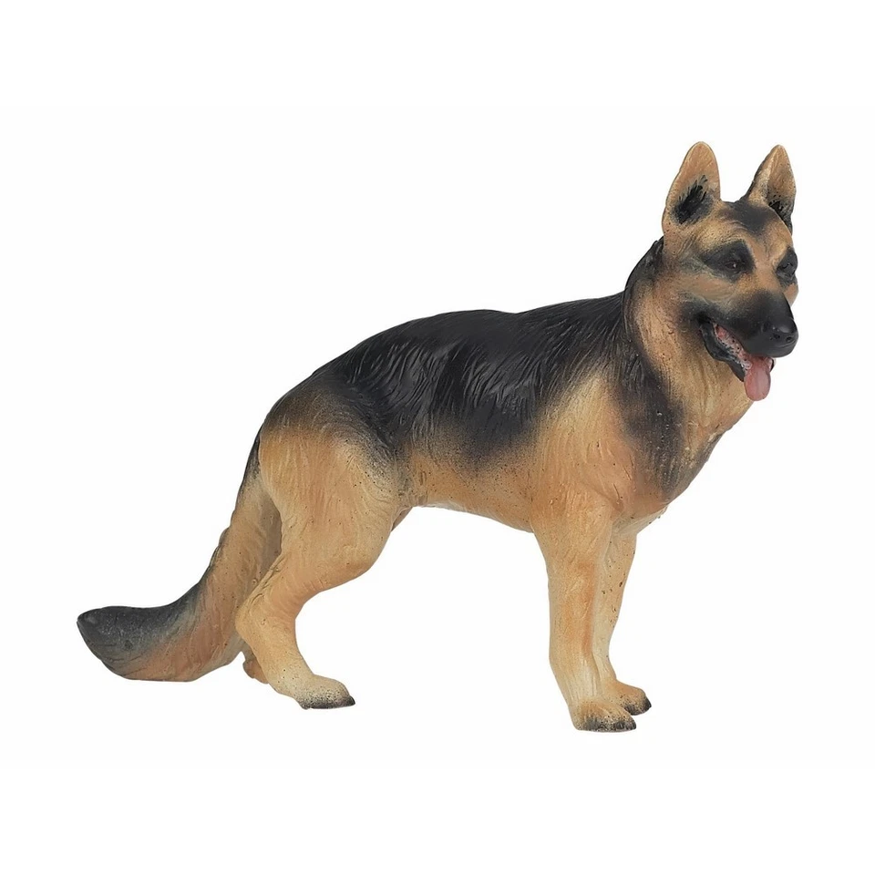 Papo German Shepherd Dog Toy Figure Pretend Play 54004