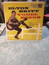 1956 Elton Britt Yodel Songs RCA Vinyl LP LPM-1288 Vintage RCA VICTOR MONO 