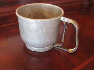 VINTAGE Foley 5 Cup Flour Sifter Aluminum - Picture 1 of 5