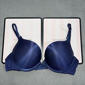 Victoria’s Secret 34B Bombshell Miraculous Plunge Bra Add 2 Cup Size Push Up