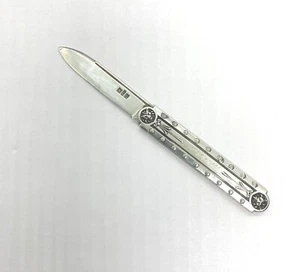 Antique Hallmarked Sterling Silver Fruit Knife - Picture 1 of 12