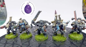 Warhammer 40k, Khorne, Berzerker, Chaos Space Marine, Chainsword, Firstborn, OOP - Picture 1 of 4