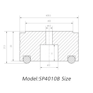 4PCS Aluminium Turntable Isolation Pad Stand Audio Speaker Subwoofer Foot Pad - Picture 1 of 7