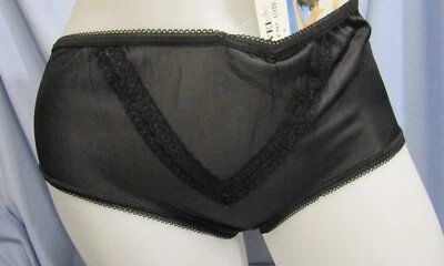 复古标枪尼龙和蕾丝内裤 W 24-30 英寸 全新带标签,尺寸 6 — 第 1/4 张图片