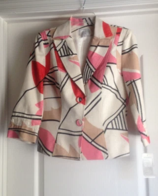 Blazer/chaqueta Alberto Makali multicolor para mujer talla:4 Foto 1 de 4