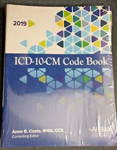 ICD-10-CM Code Book, 2019 - Paperback By Casto, Anne B. - NEW & SEALED - Picture 1 of 6