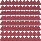 AUSTOR 100 Pieces Triangle Sanding Pads Triangular Sandpaper Sanding Sheets Fit 