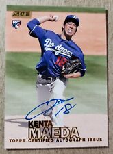 2016 Stadium Club Gold Kenta Maeda Auto RC /25 Los Angeles Dodgers Autograph