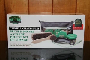 DELUXE 7PC SHOE SHINE TRAVEL KIT - Picture 1 of 5