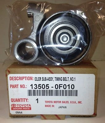 LEXUS FACTORY TIMING BELT IDLER #1 TENSIONER PULLEY 1998-2007 LX470 13505-0F010 - Image 1 of 2