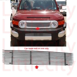 PARA 2007 08 09 10 11 12 13 14 TOYOTA FJ CRUISER REJILLA SUPERIOR INSERTO perno - Imagen 1 de 1