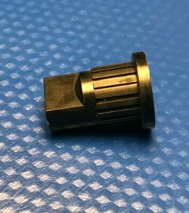 5 Heavy Duty  BLACK PLASTIC TIRE VALVE STEM CAPS DUST COVER CAR TRUCK Bike New - Picture 1 of 5