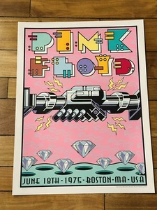 Poster Pink Floyd Boston 18 giugno 1975 Frank Kozik - Foto 1 di 1