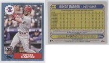2022 Topps Update 1987 Topps Baseball Blue Bryce Harper #87TBU-45