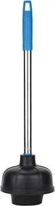 Steadmax Rubber Toilet Plunger, Double Thrust Force Cup, Heavy Duty, Commercial - Picture 1 of 12