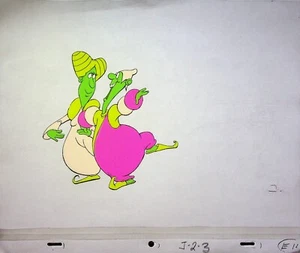 Intergalaktische Thanksgiving-Produktion Animation handbemalt Cel CBC Fernseher - Bild 1 von 2