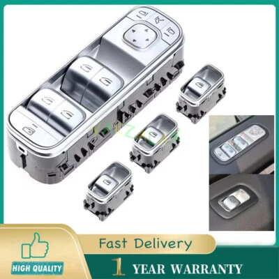 Interruptor de ventana principal e interruptor de pasajero 3X para Mercedes Benz G350 G500 G63 2019-22 Foto 1 de 4