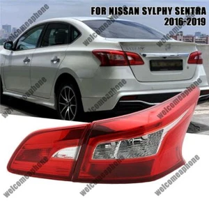 Conjunto de luces traseras para Nissan Sylphy 2016-19 luces traseras reemplazar carcasa sin bombilla - Imagen 1 de 12